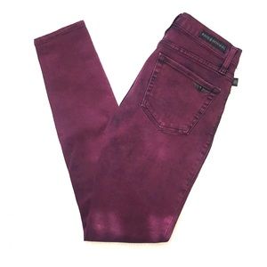 Rock & Republic Maroon Skinny Jeans